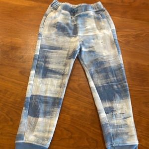 Abercrombie kids patterned sweatpants size 7/8